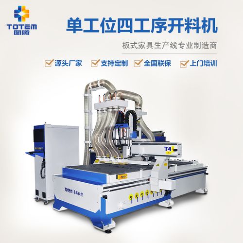 郑州四工序开料机价格木工机械整套设备数控开料机厂家四工序开料机的